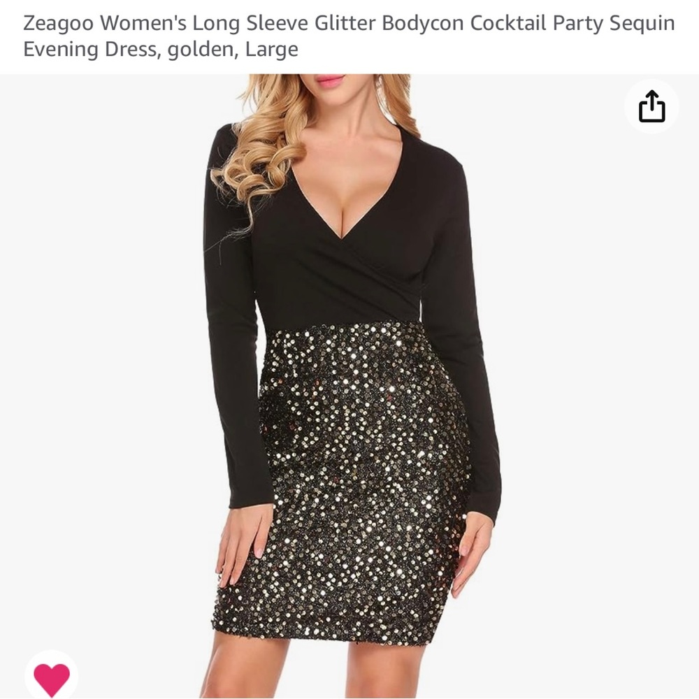 Girls Night Out Sequin Dress